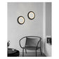 JS-GL-2307B-BK - Black & White Metal & Acrylic Modern Wall Light