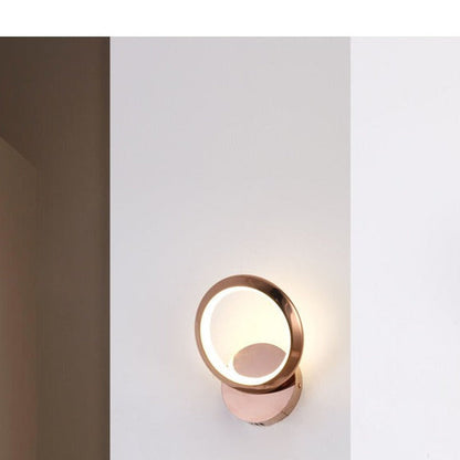 JS-GL-2308-1W - French Gold Metal & Acrylic Modern Wall Light