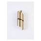 JS-GL-2309-2W - Antique Brass Metal Modern Wall Light