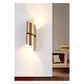 JS-GL-2309-2W - Antique Brass Metal Modern Wall Light