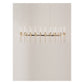 JS-GL-23696D - Champagne Gold Metal & Glass Led Chandelier