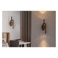JS-GL-2418-W - Rustic Matt Brass Metal Modern Wall Light