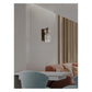 JS-GL-25041-W - Antique Brass Metal & Glass Modern Wall Light