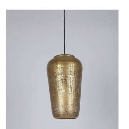 JS-GL-25622-L - Matt Gold Metal Hanging Light