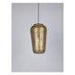 JS-GL-25622-L - Matt Gold Metal Hanging Light