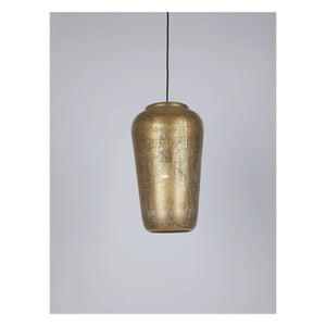 JS-GL-25622-L - Matt Gold Metal Hanging Light
