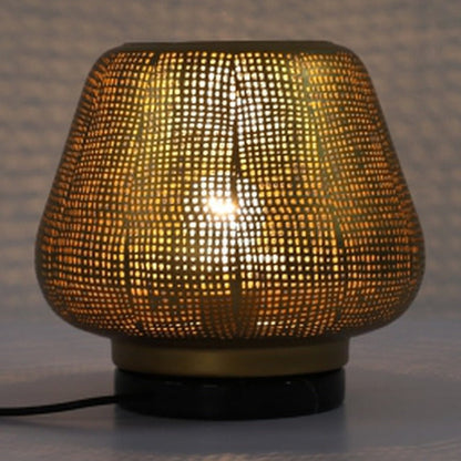 JS-GL-25622-S-TL - MATTGOLD METAL Modern Table Lamp