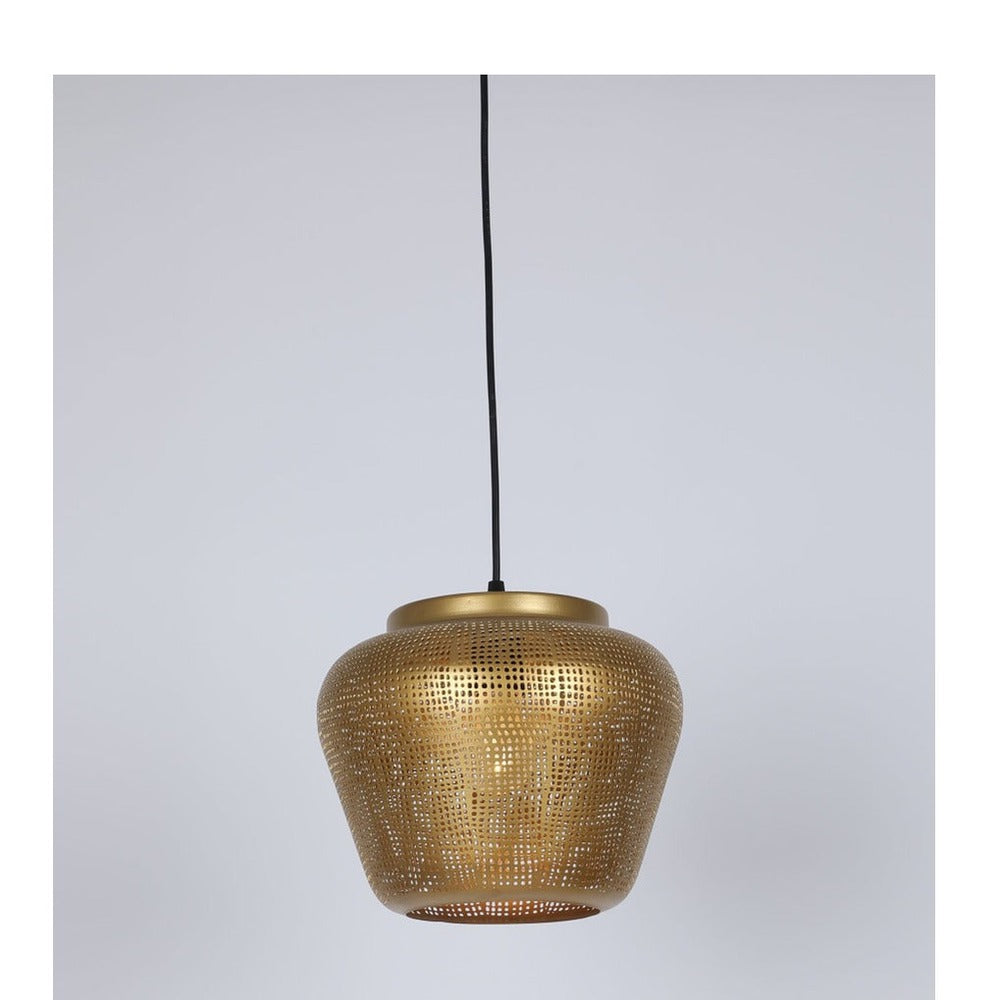 JS-GL-25622-S - Matt Gold Metal Hanging Light