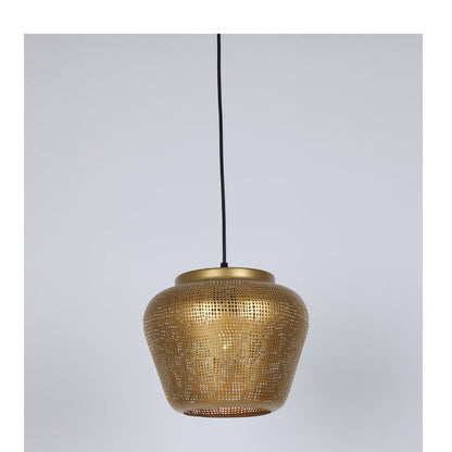 JS-GL-25622-S - Matt Gold Metal Hanging Light