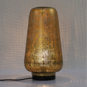 JS-GL-25622-TL - MATTGOLD METAL Modern Table Lamp
