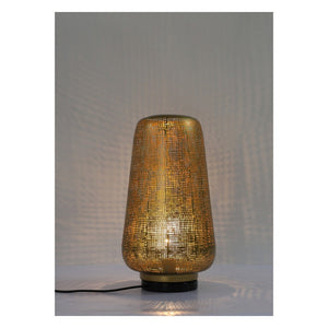 JS-GL-25622-TL - MATTGOLD METAL Modern Table Lamp