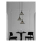 JS-GL-2563 1093P ( 008-SM ) - Gun Black Metal & Acrylic Cluster Hanging Light
