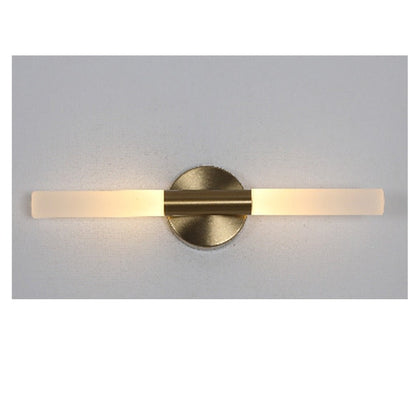 JS-GL-2568-2 - ANTIQUE BRASS METAL & Acrylic Led Mirror Lights
