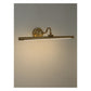 JS-GL-2588-600 - Antique Brass Metal & Stone & Acrylic Led Picture Lights
