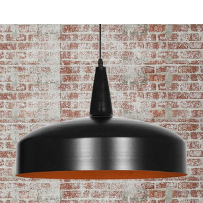 JS-GL-3033-1P - METAL BLACK & GOLD Metal Hanging Light