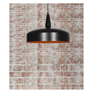 JS-GL-3033-1P - METAL BLACK & GOLD Metal Hanging Light