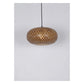 JS-GL-30563-A - BROWN & WHITE METAL Modern Hanging Light