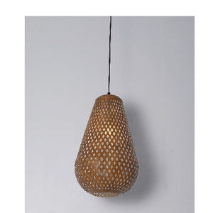 JS-GL-30567-1 - BROWN & WHITE Metal Hanging Light