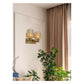 JS-GL-3313-2W - Antique Brass Metal & Glass Modern Wall Light