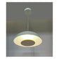 JS-GL-3422-C - WHITE METAL Led Hanging Light