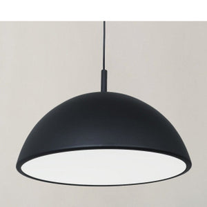 JS-GL-3600-1 - BLACK ACRYLIC Metal Hanging Light
