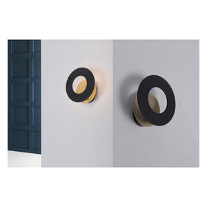 JS-GL-3603 - Texture Gold & Black Metal Modern Wall Light
