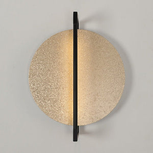JS-GL-3604 - Texture Gold & Black Metal & Acrylic Modern Wall Light