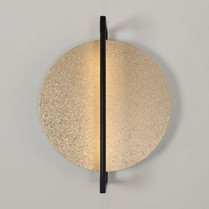 JS-GL-3604 - Texture Gold & Black Metal & Acrylic Modern Wall Light