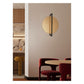 JS-GL-3604 - Texture Gold & Black Metal & Acrylic Modern Wall Light