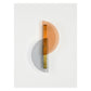 JS-GL-3606-W - Antique Brass Metal & Glass Modern Wall Light