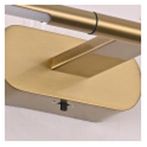 JS-GL-3632-60 - Antique Brass Metal & Acrylic Led Picture Lights