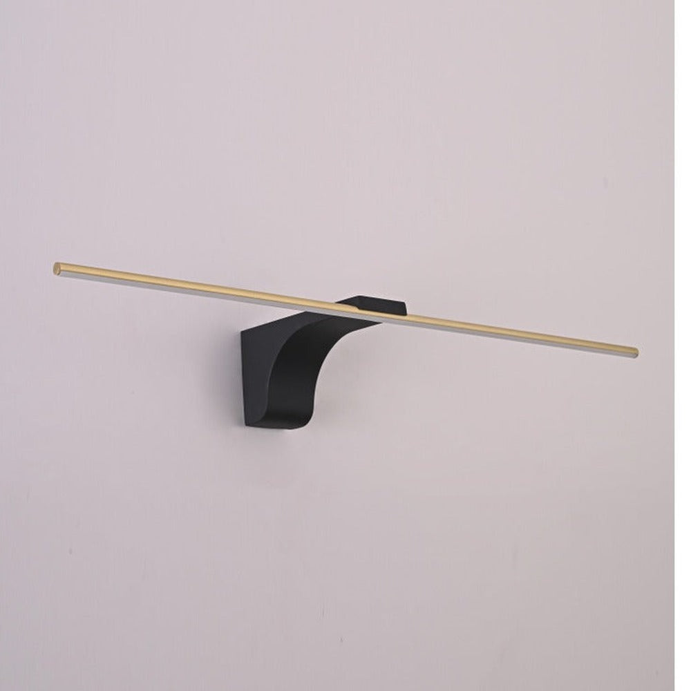 JS-GL-3639-60 - Antique Brass & Black Metal & Acrylic Led Picture Lights