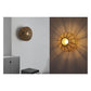 JS-GL-37788-W - Black Jute Rope Modern Wall Light