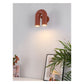 JS-GL-3851-W - Maroon Brown Metal & Acrylic Modern Wall Light