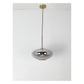 JS-GL-3883-1 - Antique Brass Metal Glass Hanging Light