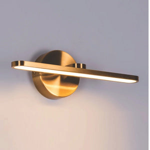 JS-GL-4202-450 - Antique Brass Metal & Acrylic Led Picture Lights
