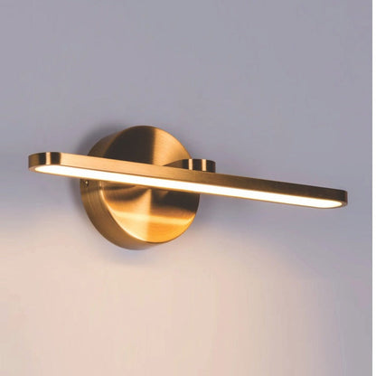 JS-GL-4202-450 - Antique Brass Metal & Acrylic Led Picture Lights