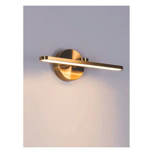 JS-GL-4202-450 - Antique Brass Metal & Acrylic Led Picture Lights