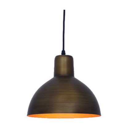 JS-GL-4310-S AB,AC - ANTIQUE BRASS & GOLD Metal Hanging Light