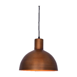 JS-GL-4311-M AC - ANTIQUE COPPER & GOLD Metal Hanging Light