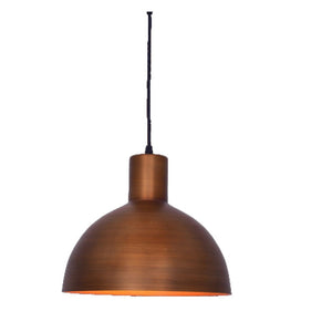 JS-GL-4311-M AC - ANTIQUE COPPER & GOLD Metal Hanging Light