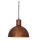 JS-GL-4311-M AC - ANTIQUE COPPER & GOLD Metal Hanging Light