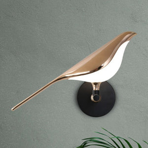 JS-GL-5046-1W - French Gold Metal & Acrylic Modern Wall Light