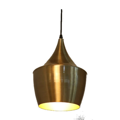 JS-GL-5120AB - ANTIQUE BRASS & GOLD METAL Modern Hanging Light
