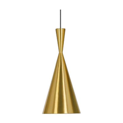 JS-GL-5130AB - ANTIQUE BRASS & GOLD Metal Hanging Light