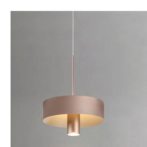 JS-GL-51501-PB - DULL GOLD METAL & ACRYLIC Modern Hanging Light