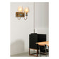 JS-GL-5225-2 - Antique Brass Metal & Marble Stone & Glass Modern Wall Light