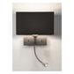 JS-GL-5443-1 - SN METAL & FABRIC SHADE Bedside Led Reading Wall Light