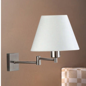 JS-GL-5444-SN - SN METAL & FABRIC SHADE Cloth Shade Wall Light