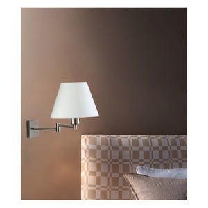 JS-GL-5444-SN - SN METAL & FABRIC SHADE Cloth Shade Wall Light